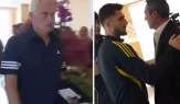 Mourinho'nun Ali Koç'un Elini Sıkmadığı Anlar Dikkat Çekti