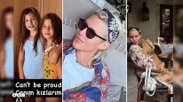 Derin Mermerci'nin Kızları ve Kedisi ile Renkli Tatil Anları