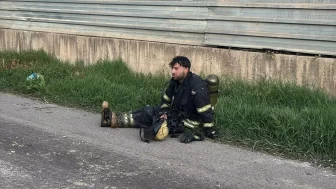 Alevlerin Karşısında Bir Anlık Mola: İtfaiye Ekiplerinin Yangınla İmtihanı