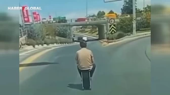 Ankara Trafiğinde Dikkat Çeken Görüntüler: Elektrikli Valizle Yolculuk