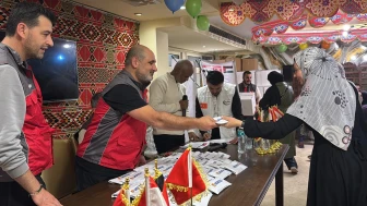 Sadakataşı Derneği, Mısır'daki Gazzeli Ailelere Ramazan Yardımı Ulaştırdı