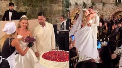 Eda Erol ve Ekrem Karaçayır Görkemli Bir Düğünle Evlendi