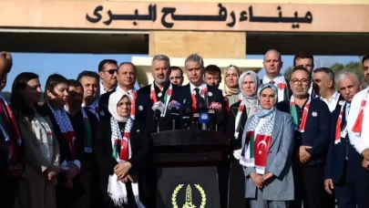 AK Parti Genel Başkan Yardımcısı Yalçın: "Gazze'yi insansızlaştırmaya yönelik bir etnik temizlik suçu işleniyor"
