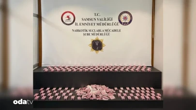 Samsun’da Zehir Tacirlerine Operasyon: Binlerce Hap Ele Geçirildi