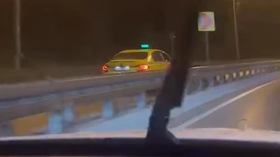Ataşehir'de Ters Şeritte İlerleyen Taksici, Trafik Güvenliğini Tehlikeye Attı mı?