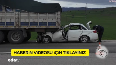 Amasya'da otomobil tırın altına girdi: İki kişi hayatını kaybetti