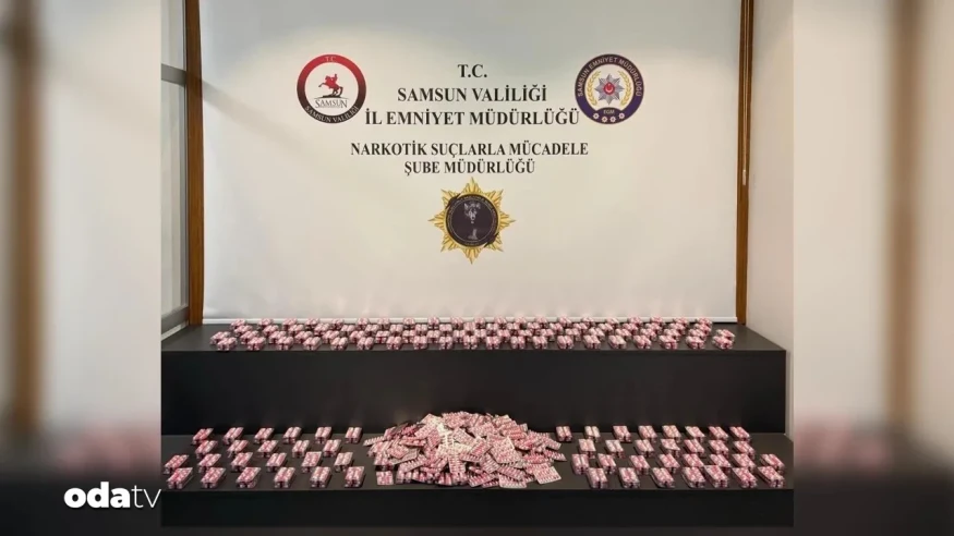 Samsun’da Zehir Tacirlerine Operasyon: Binlerce Hap Ele Geçirildi
