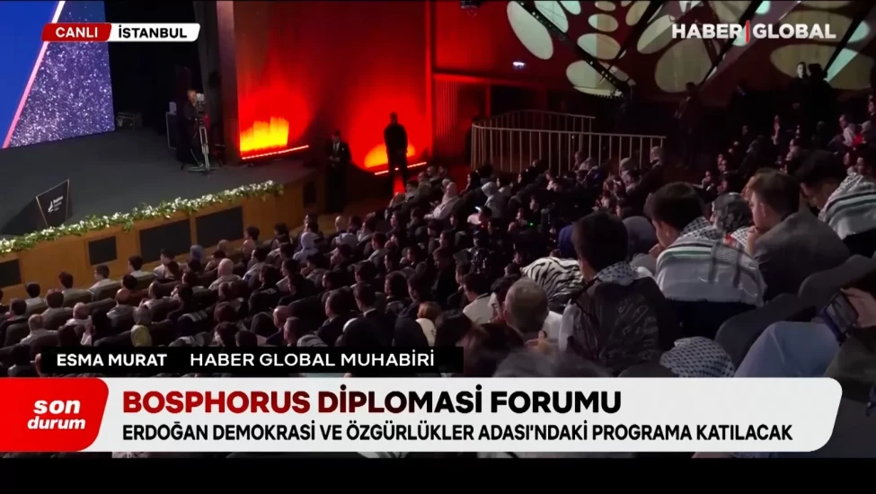 Bosphorus Diplomasi Forumu: Cumhurbaşkanı Erdoğan'ın İlk Durağı